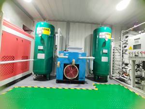 Hot bán chìa khóa trao tay giải pháp 95% 99.999% containerized trạm xăng PSA Nitơ Máy phát điện khí thế hệ thiết bị - Product Image 3