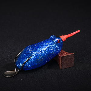 Nước ngọt ếch câu cá lure handmade chất lượng cao mềm câu cá lure Baits với mạnh mẽ kéo lực lượng - Product Image 2