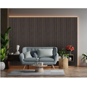 Paneles de pared acanalados de MDF de 18 mm, paneles decorativos premium para interiores, para casas modernas, oficinas y espacios comerciales - Product Image 3
