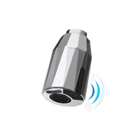Adaptateur d'eau Robinet automatique à capteur Robinet de lavabo Robinet intelligent à capteur KF180 Cuisine Contrôle de l'eau en plastique ABS Plastique chromé Moderne