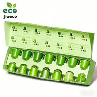 JIUECO Capsules de Matcha Cérémonial Bio Pur - Sachet Sous Vide Thé Santé Certifié HACCP ISO22000 HALAL Thé en Vrac 24 Mois