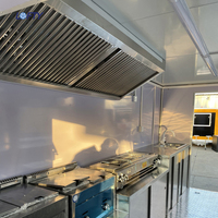 Four à pizza mobile Camion de nourriture Concession commerciale Remorque entièrement équipée Pizza mobile BBQ Restauration rapide Remorque à vendre