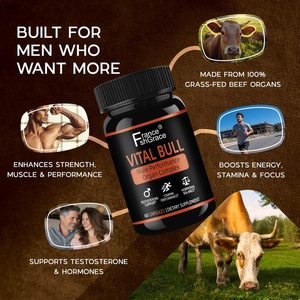 Cápsulas de Alta Potencia de Órganos de Res Vital Bull, Suplemento para el Apoyo Nutricional - Product Image 6