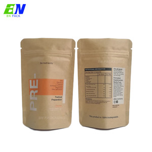 Digital impreso sealbag pequeño resellable de embalaje biodegradable ziplock de semilla de maíz bolsas - Product Image 6