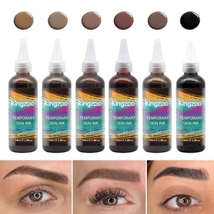 Airbrush Hybrid Brow Stain Tattoo Ink para tintado de cejas Maquillaje semipermanente - Product Image 2