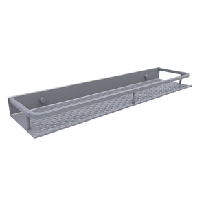 Stainless Steel Double Tier Waterproof Wall-Mounted Bathroom Towel <b>Rack</b> with Modern Design - Product Image 4