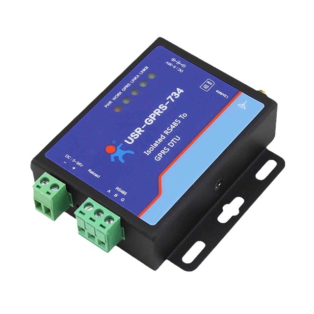 USR-734 RS485 GSM Modems RS485 to GPRS Support HTTPD Client