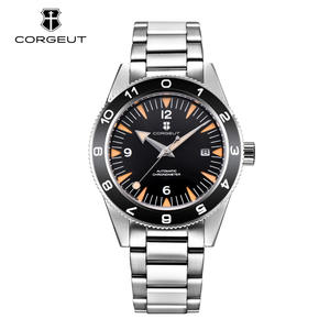 Montre homme populaire MIYOTA en acier inoxydable, entièrement automatique, mécanique, pour étudiant, mouvement pur mécanique, verre saphir, étanche 3 ATM - Product Image 4