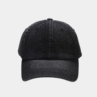 Nueva Gorra de Béisbol Unisex de Lujo Vintage de PVC y Mezclilla, Gorra Plana Suave, Lisa, Ajustable, Informal, para Verano, Protección Solar, Venta al Por Mayor
