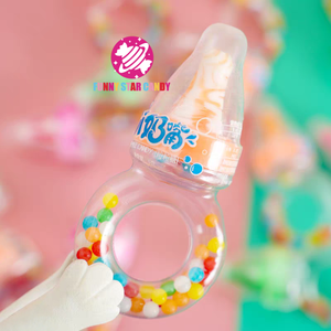 Sucettes en forme de biberon pour bébé, sucettes en forme de sucette, bonbons durs, vente en gros, ODM Big Quit - Product Image 4