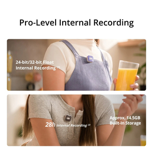 Microfono Lavalier Wireless DJI Mic Mini 2S (2 TX + 1 RX + Custodia di Ricarica) con Cancellazione del Rumore AI <span class=keywords><strong>per</strong></span> Registrazione Vocale e <span class=keywords><strong>Video</strong></span> - Product Image 2