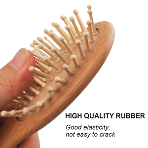 Hot Selling Baby Holz bürste Massivholz Body Sets Kissen Dual Purpose Bambus Kamm Faser <span class=keywords><strong>Whisker</strong></span> Kamm Haar bürste Körper bürste