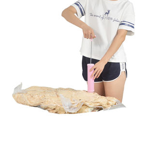 Sacs de rangement sous vide pour vêtements, économiseurs d'espace, en plastique, à prix abordable, pour voyage - Product Image 5