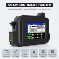 Imprimantes à jet d'encre miniatures portables, imprimantes à jet d'encre multifonctions avec poignée, écran de 12,7 mm, imprimantes portables pour l'édition, pour carton, sac, métal