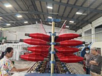 Machine à filer à anneaux PP HDPE personnalisée avec moteur et pompe pour la torsion de fil plastique et la fabrication de cordes à haute productivité