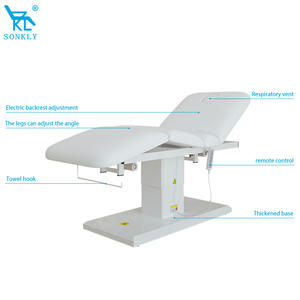 Camilla de Masaje Eléctrica SONKLY, Cama de Tratamiento Hospitalario, Mesa de Examen para Ecocardiograma y Osteopatía - Product Image 4