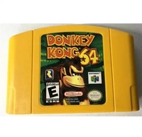 USA NTSC-Version DONKEY KONG Retro N64 Videospiel-Kassette