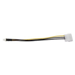 <strong>4</strong>-Pin to 3-Pin Fan Adapter D-Type Molex to Motherboard Fan Power Converter with Secure Connection - Product Image 6
