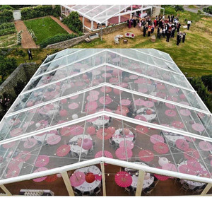 Shenbao Tente <span class=keywords><strong>de</strong></span> mariage en plein air personnalisable 20*30 m Grand <span class=keywords><strong>chapiteau</strong></span> transparent bon marché pour événements PVC avec poteau en aluminium - Product Image 6