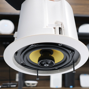 ลำโพงเพดานระบบ IP PA ความแม่นยำสูงรองรับแหล่งจ่ายไฟแบบ POE อุปกรณ์เสริม sip/wifi/onvif โปรโตคอล - Product Image 3