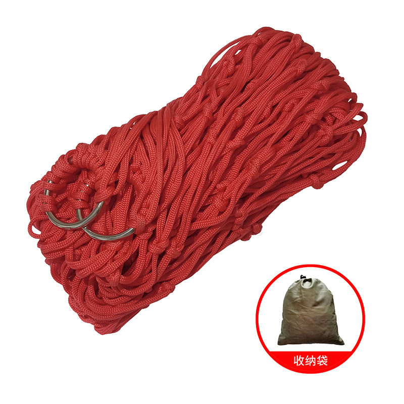 Red Nylon upgraded + rope + bag