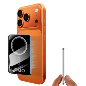 Mini Banco de Energía de 5000 mAh para Teléfono Móvil <span class=keywords><strong>iPhone</strong></span> 15 Pro Max, Cargador Inalámbrico, Logotipo Personalizado, Regalo, Batería Externa Magnética - Product Image 1