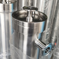 Boîtier de membrane RO 2540 SS en acier inoxydable 316L, boîtier de filtre sanitaire