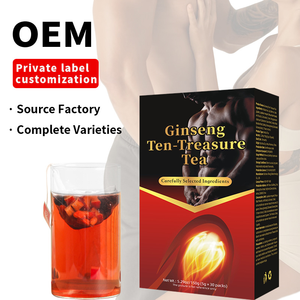 Tisana alle Dieci Gemme di Ginseng per la Salute Renale, Tè alle Erbe Nutriente per la Fertilità e il Benessere, Bustine di Tè per la Vitalità Sessuale Maschile e il Supporto Energetico - Product Image 2