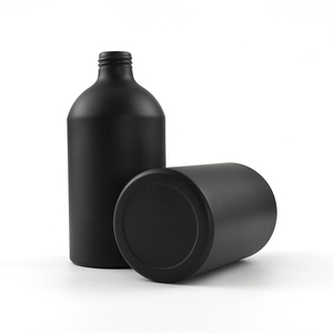 Groothandel Mat Zwart Aluminium Spuitfles 100Ml 250Ml 500Ml Capaciteit Pomp Sproeier Voor Shampoo Etherische Olie Parfum Lotion - Product Image 6