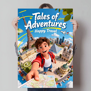 Impresión de Pósteres Publicitarios Adhesivos Personalizados al por Mayor, Papel <span class=keywords><strong>Bond</strong></span>, Tamaños Grandes A0 A2 A3, Impresión de Pósteres Fotográficos para Negocios - Product Image 3