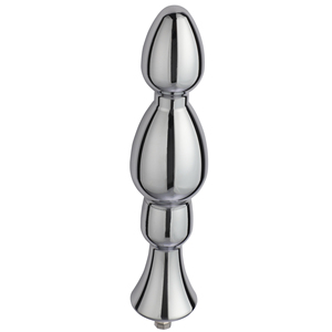 Drop Shipping Hismith 6.15 Inch Water Drop Metal Bead <strong>Anal</strong> Dildo Smooth Aluminium <strong>Anal</strong> Wand with KlicLok System for <strong>Sex</strong> <strong>Machine</strong> - Product Image 2