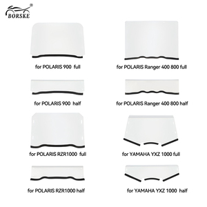 Resistente a los arañazos Instalación rápida Seguridad Medio PMMA UTV Parabrisas para Polaris RZR S <span class=keywords><strong>1000</strong></span>: 2016 + - Product Image 5