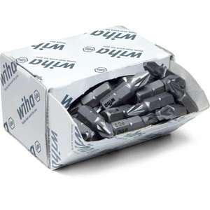 WIHA - 40463 Jeu d'embouts Torx 25 mm standard®1/4 ''dans la boîte (100-pcs.) -EAN 4010995404635 INSERTS POUR VISSER LES EMBOUTS DE VISSAGE - Product Image 1