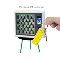 Armoire à clés intelligente RFID avec reconnaissance d'empreintes digitales pour magasin de voiture/école/hôpital/immeuble de bureaux