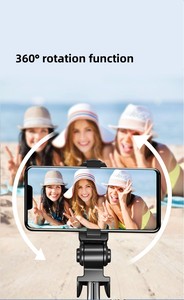 Giá Đỡ Ba Chân Trực Tiếp Linh Hoạt 360 Gậy Selfie Bluetooth Điều Khiển Từ Xa Không Dây Mở Rộng Cho Camera Điện Thoại Mini - Product Image 6