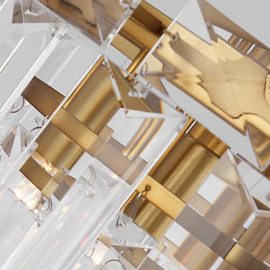 Lámpara de Techo de Diseño para Comedor, Redonda, de Hierro, con Cristales K9 de Lujo, Moderna - Product Image 4