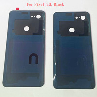 Coque arrière en verre pour Google Pixel 3XL, noir et blanc