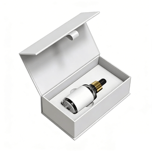 Custom Small Pep Cosmetic Packaging Paper Boxes for 2ml 3ml 5ml 10ml Vial <b>Bottles</b> Magnetic Closure Gift <b>Box</b> - Product Image 3
