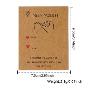 Go2boho đơn giản phong cách hợp kim vòng tay trái tim với các cặp vợ chồng tay hợp thời trang xếp chồng lên nhau mặc Bangles phổ biến mặc các cặp vợ chồng vòng tay - Product Image 5