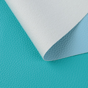 Litchi Texture PVC Tissu Feuilles Étanche Imprimé Rouleau Faux <span class=keywords><strong>Cuir</strong></span> pour Usage Décoratif pour Boucles D'oreilles Sacs et Cas de Téléphone - Product Image 5