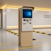 Distributeurs automatiques multifonctionnels personnalisés de billets et de cartes, équipement en libre-service, bornes de paiement pour parkings en plein air