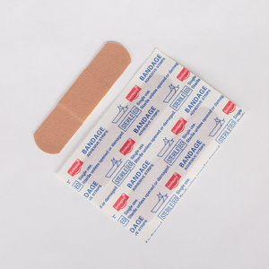 Pansements adhésifs stériles en tissu souple et respirant, bande de premiers secours, paquet de 100/boîte, patchs souples et extensibles pour plaies - Product Image 2