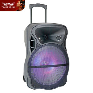 Feiyang <span class=keywords><strong>2022</strong></span> Quran lámpara móvil RGB PA LED usado <span class=keywords><strong>DJ</strong></span> sola torre de 12 pulgadas BT PORTÁTIL USB Big BIG BASS TROLLEY altavoz de audio - Product Image 2