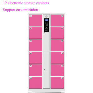 Máy Quét Mã Vạch Điện Bưu Kiện Giao Hàng Tủ Thông Minh Kỹ Thuật Số Màn Hình Cảm Ứng Kim Loại Gói Lưu Trữ An Ninh Thông Minh Locker - Product Image 5