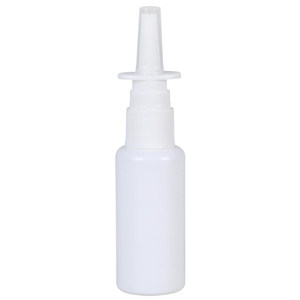 Empty 10Ml 15Ml 20Ml 30Ml 50Mlพลาสติกจมูกสเปรย์ขวดสีขาวคอจมูกสเปรย์ขวดตรงปั๊มSprayer - Product Image 4