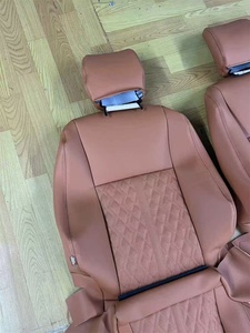 Fundas de Asiento para <span class=keywords><strong>Toyota</strong></span> Land Cruiser de <span class=keywords><strong>7</strong></span> <span class=keywords><strong>Plazas</strong></span>, Accesorios Interiores de Coche Personalizados de Fábrica, Fundas de Asiento de Cuero de Lujo - Product Image 3