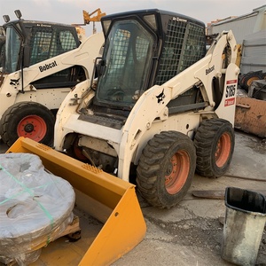 Cargadora de ruedas delantera <span class=keywords><strong>Bobcat</strong></span> S185 S300 de maquinaria usada original a buen precio - Product Image 1