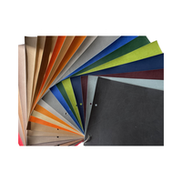Cuir PU synthétique effet brûlé à pression à chaud, changeant de couleur, pour couverture de carnet, avec support non-tissé imperméable, 0,7 mm