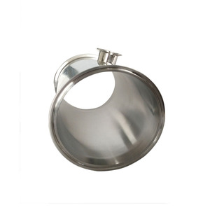 Vệ sinh kẹp phụ kiện đường ống vệ sinh tri-kẹp ngắn ổ cắm giảm <span class=keywords><strong>Tee</strong></span> - Product Image 3