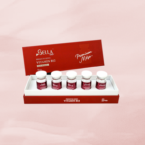 BELLA PREMIUM MESO VITAMINE B12 OEM/ODM – <span class=keywords><strong>Injection</strong></span> sous-cutanée pour éclaircir le teint, revitaliser le collagène et réparer les peaux abîmées - Product Image 1